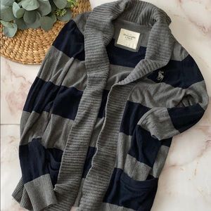 Abercrombie Shawl Sweater